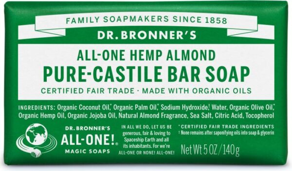 Dr Bronner zeep amandel