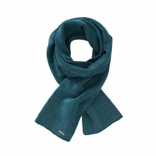 Hemp Hoodlamb Scarf Sjaal W HS BLU