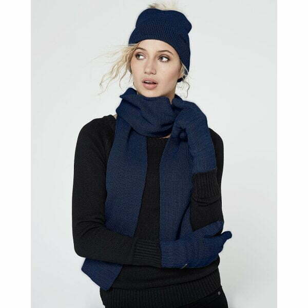 Hoodlamb sjaal scarf MIDNITE BLUE x