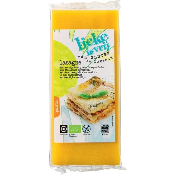 Lieke is vrij lasagne glutenvrij