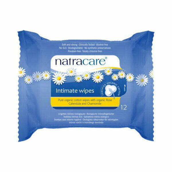 Natracare hygienische doekjes intimate wipes