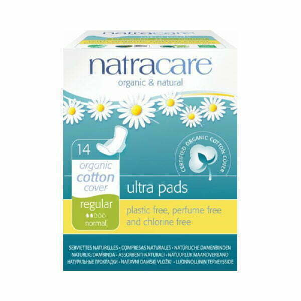 Natracare maandverband normaal ultra pads regular