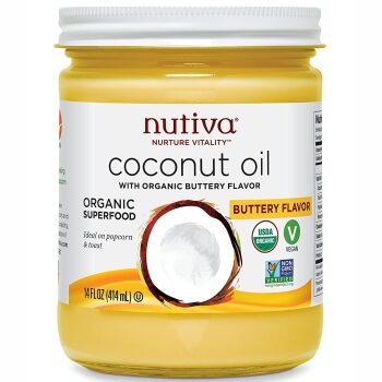 Nutiva Kokosolie met Natuurlijke Botersmaak ml