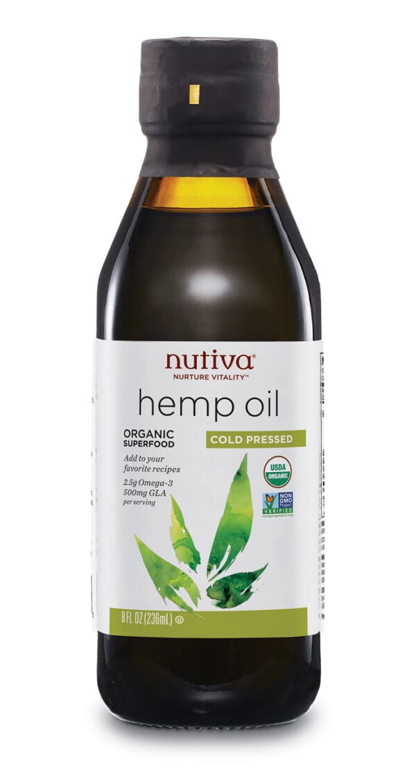 aceite de cáñamo ecológico nutiva ml