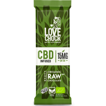 cbd chocolade lovechock raw mini tablet met mg cbd