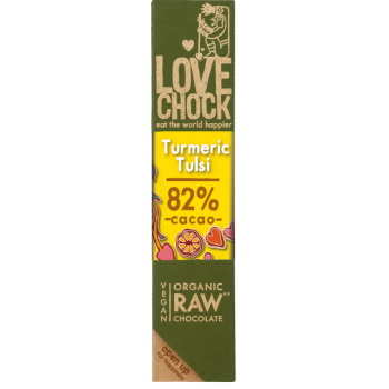 kurkuma chocolade raw lovechock turmeric tulsi g