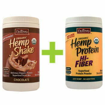 special nutiva hemp shake chocolate