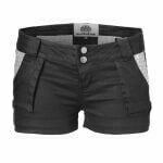 LSP Ladies Shorts Composition hemp organic cotton Color Black