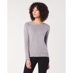 Hemp Tailor Hoodlamb Ladies' Knit Sweater Grijs