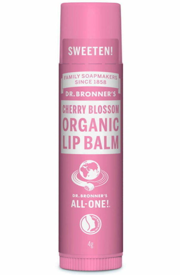 Dr Bronner lipbalm cheryblossom