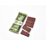 lovechock cbd infused chocolate raw mini tablet