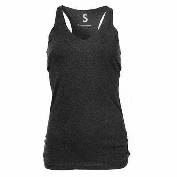 LTT Ladies V Tank Composition hemp organic cotton Color Black