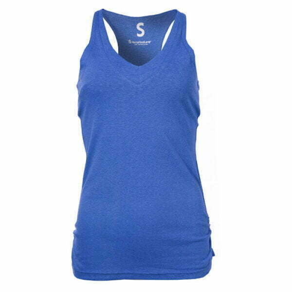 LTT Ladies V Tank Composition hemp organic cotton Color Indigo