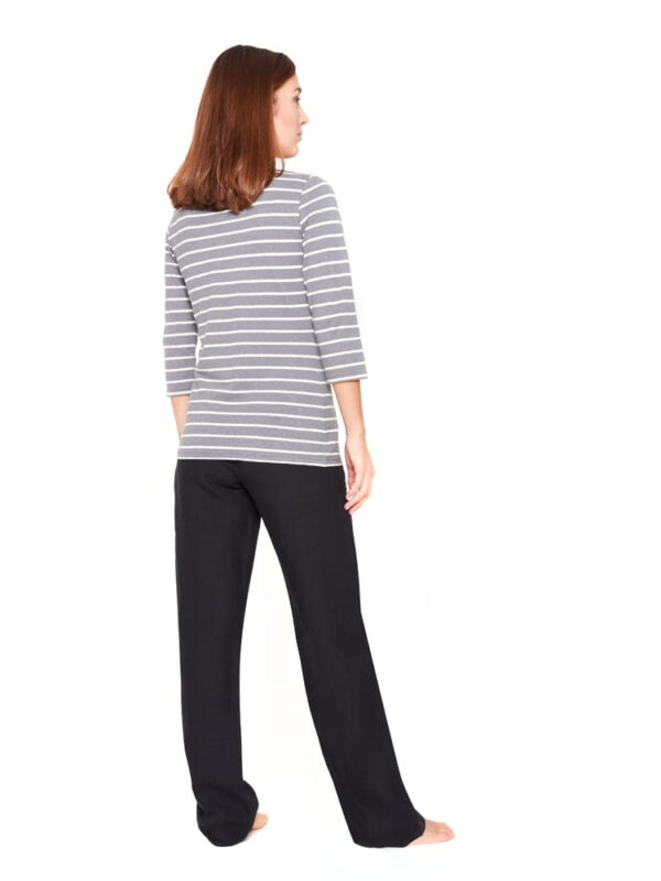 pantalon femme chino chanvre