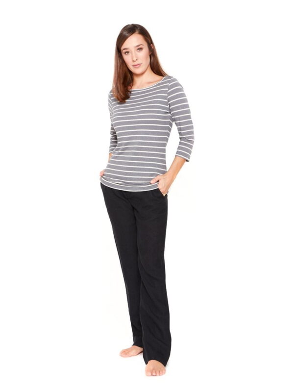 pantalon femme chanvre chino