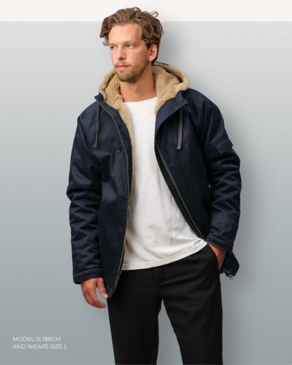 Freshemp hemp jacket men heren winterjas