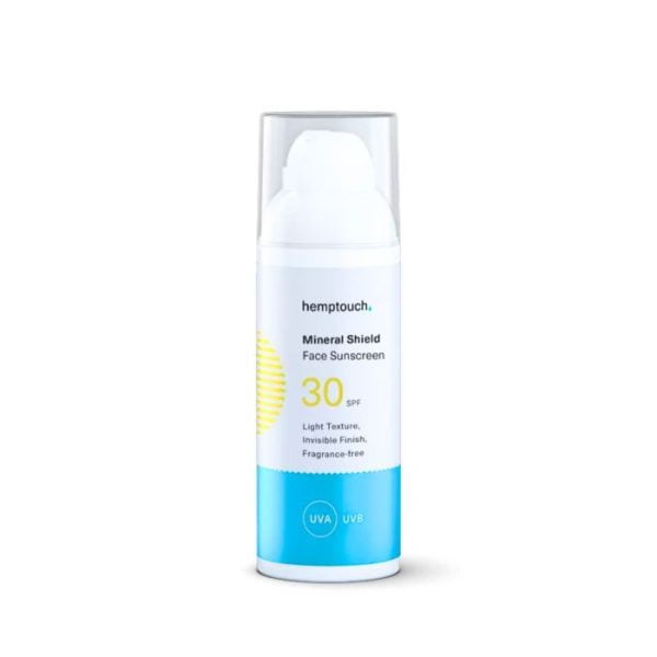 Hemptouch SPF Factor 30 Gezicht Zonnebrandcreme Mineral Sun Shield 50 ml