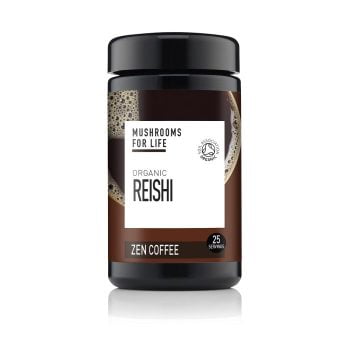 Reishi Koffie Zen Paddenstoelen Bio Organic Coffee Mushrooms for Life