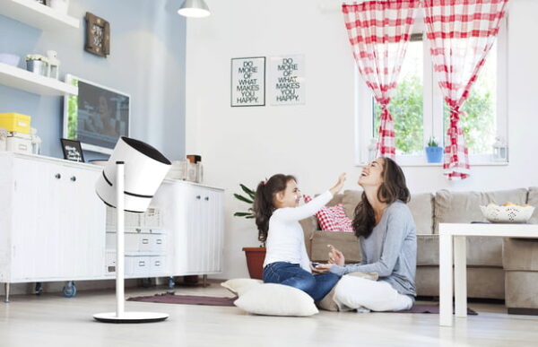 Ventilador y purificador de aire filtro de aire niño polen aire puro