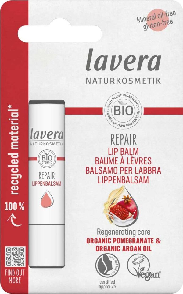 Lavera lip balm Repair Vegan Bio Naturkosmetik